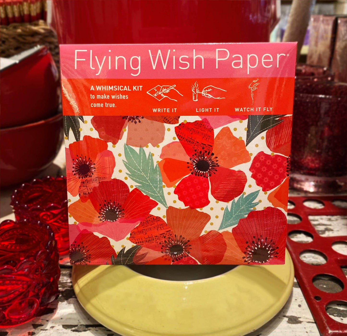 POPPIES / Mini kit with 15 Wishes + accessories (Christmas)