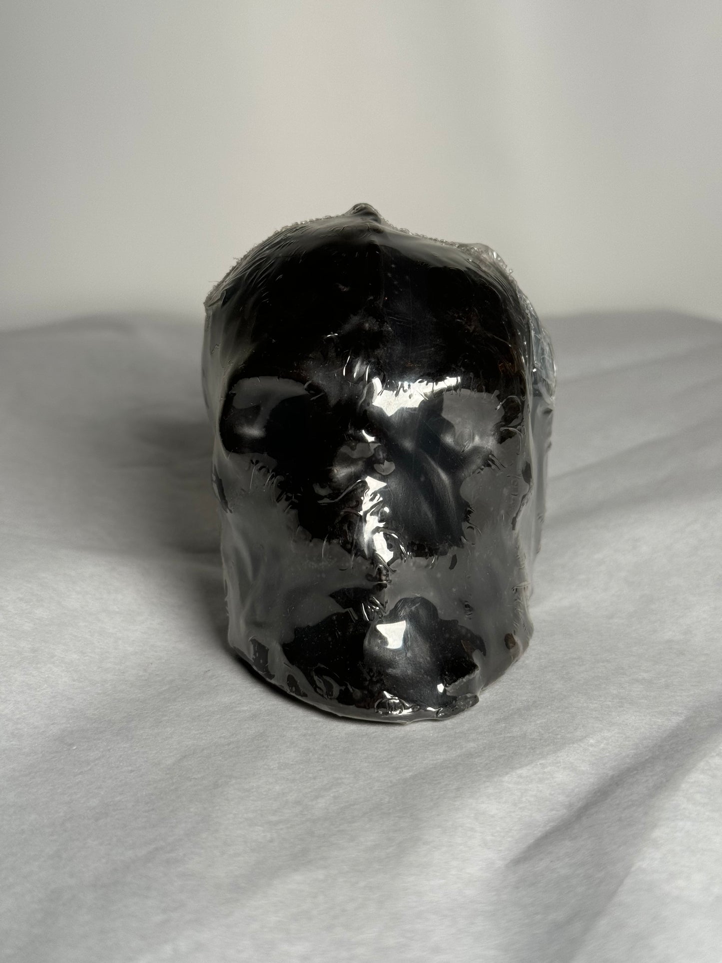 Black Skull Candle