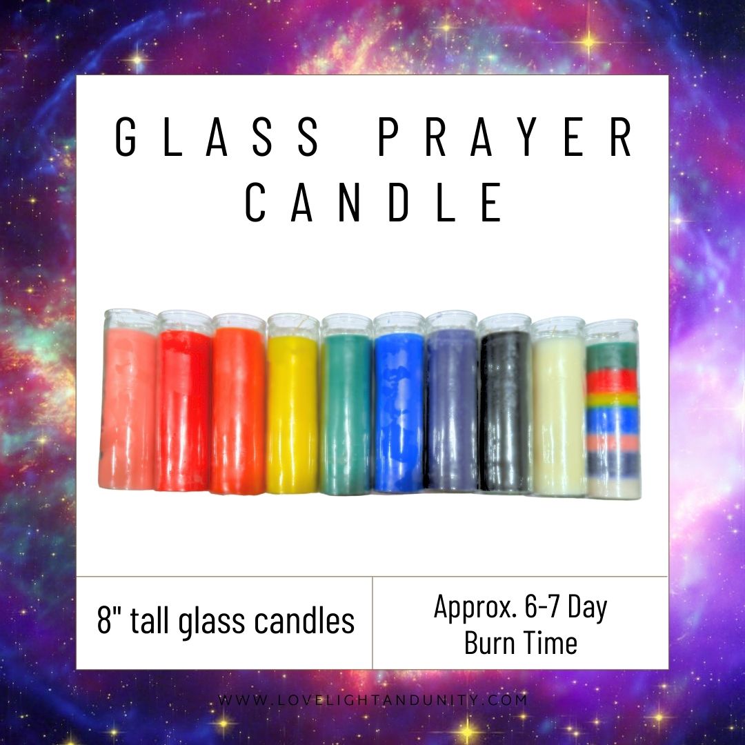 Glass 7 Day Candles