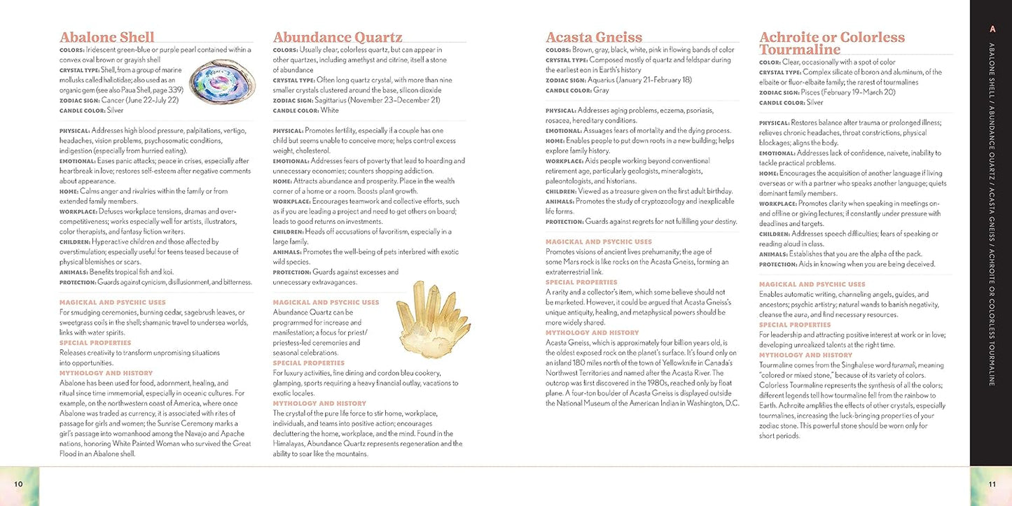 1001 Crystals: The Complete Book of Crystals for Every Purpose