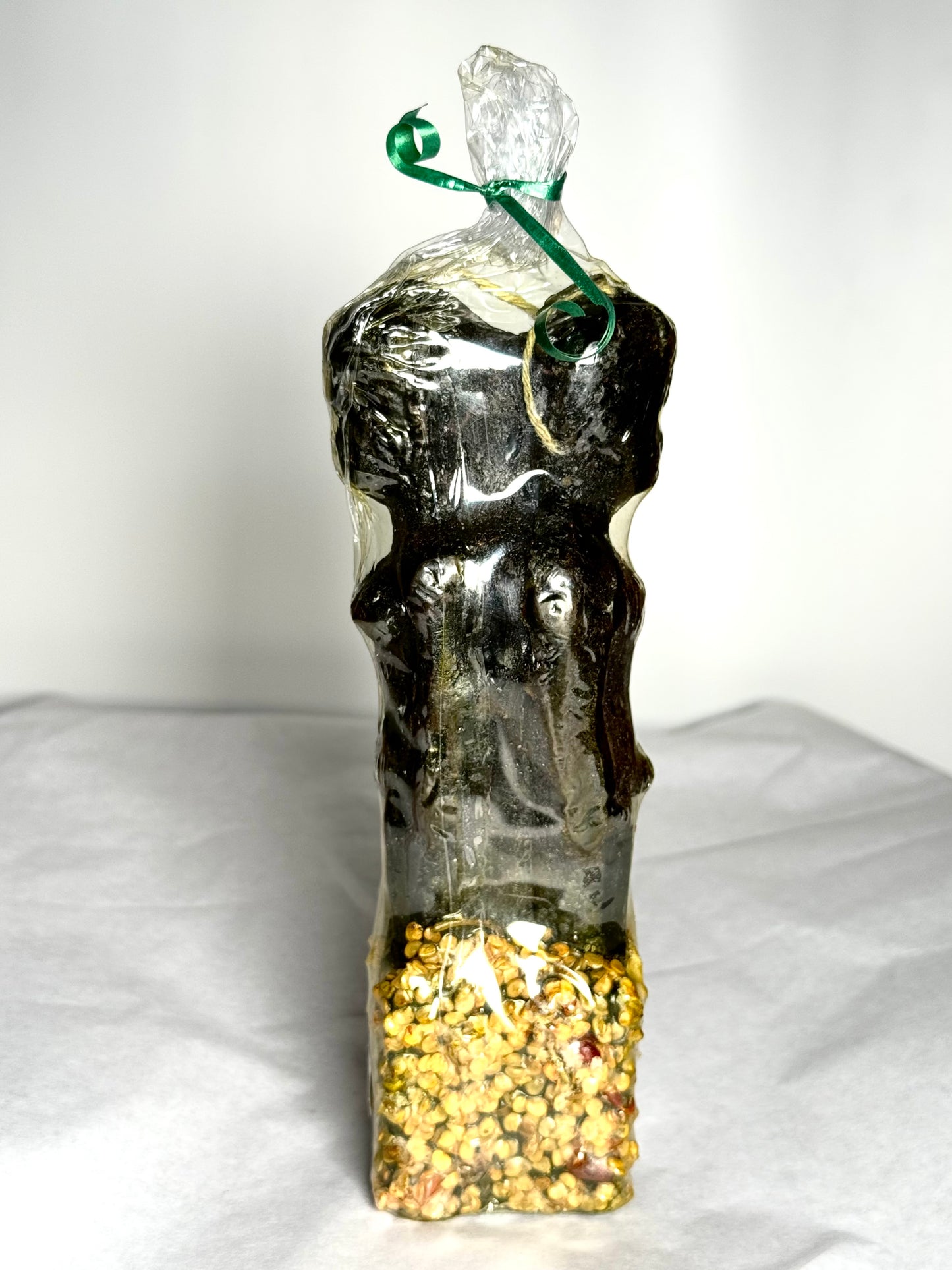 Black Breakup Dressed Candle