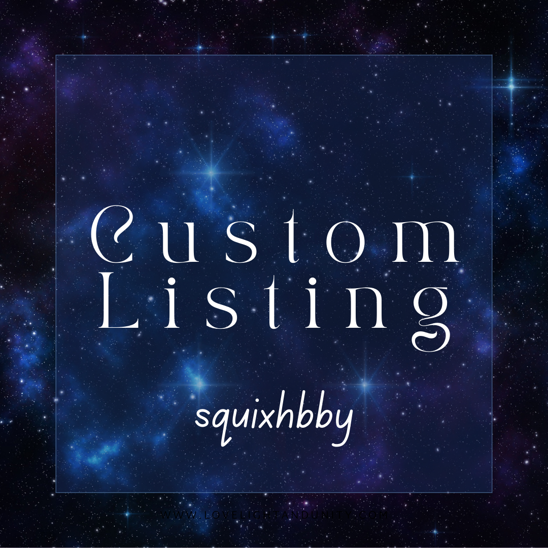 Custom listing for Kystaxriz (squixhbby) 8.3