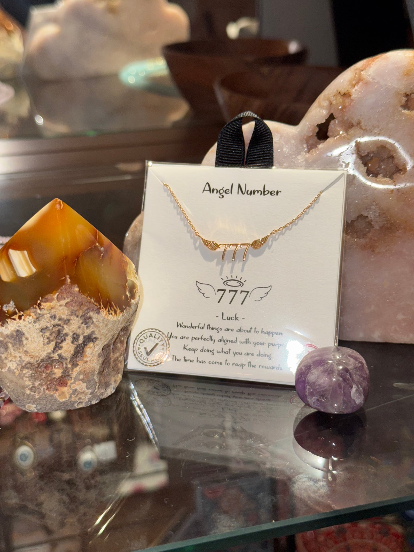 Angel Number 777 Necklace