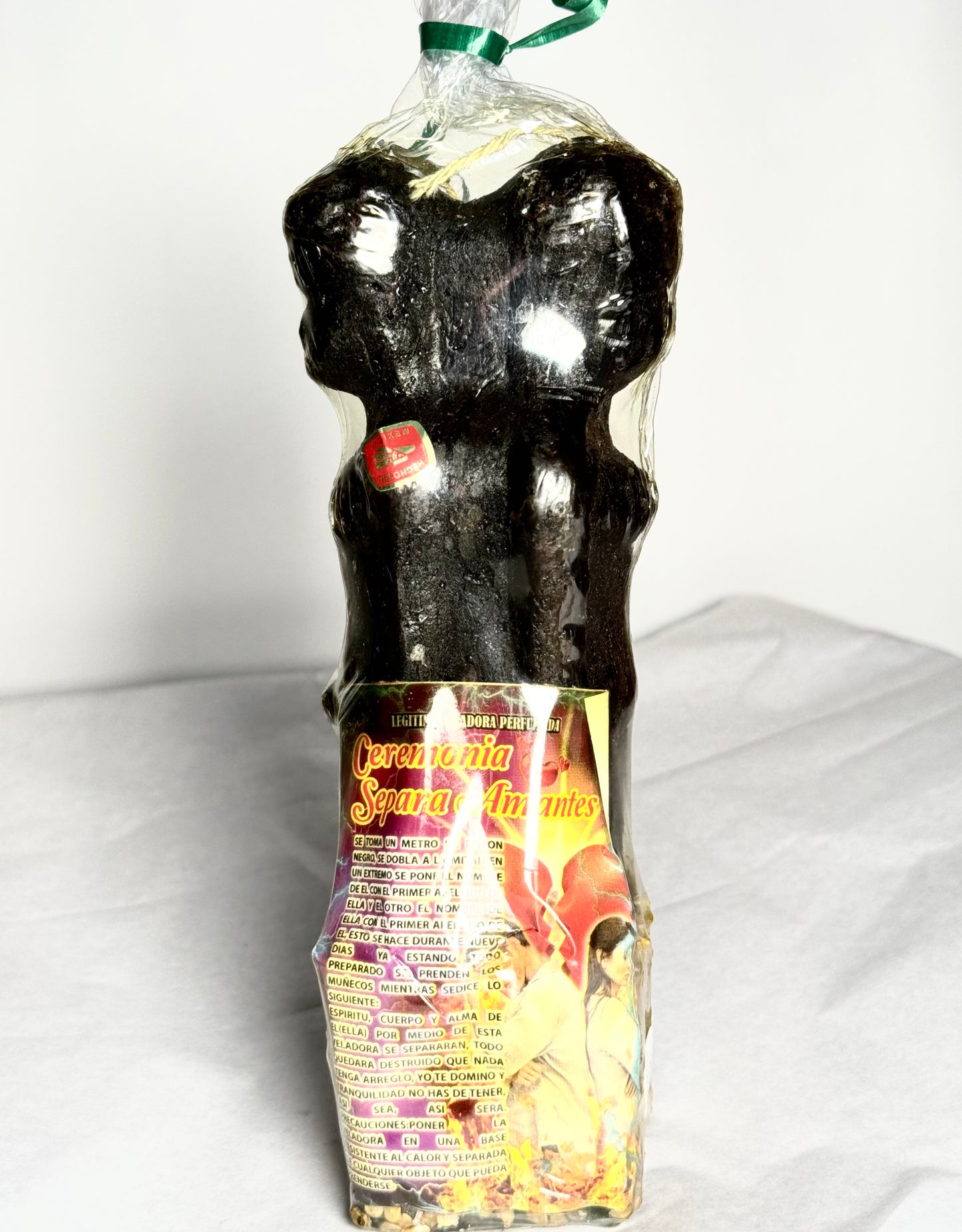 Black Breakup Dressed Candle