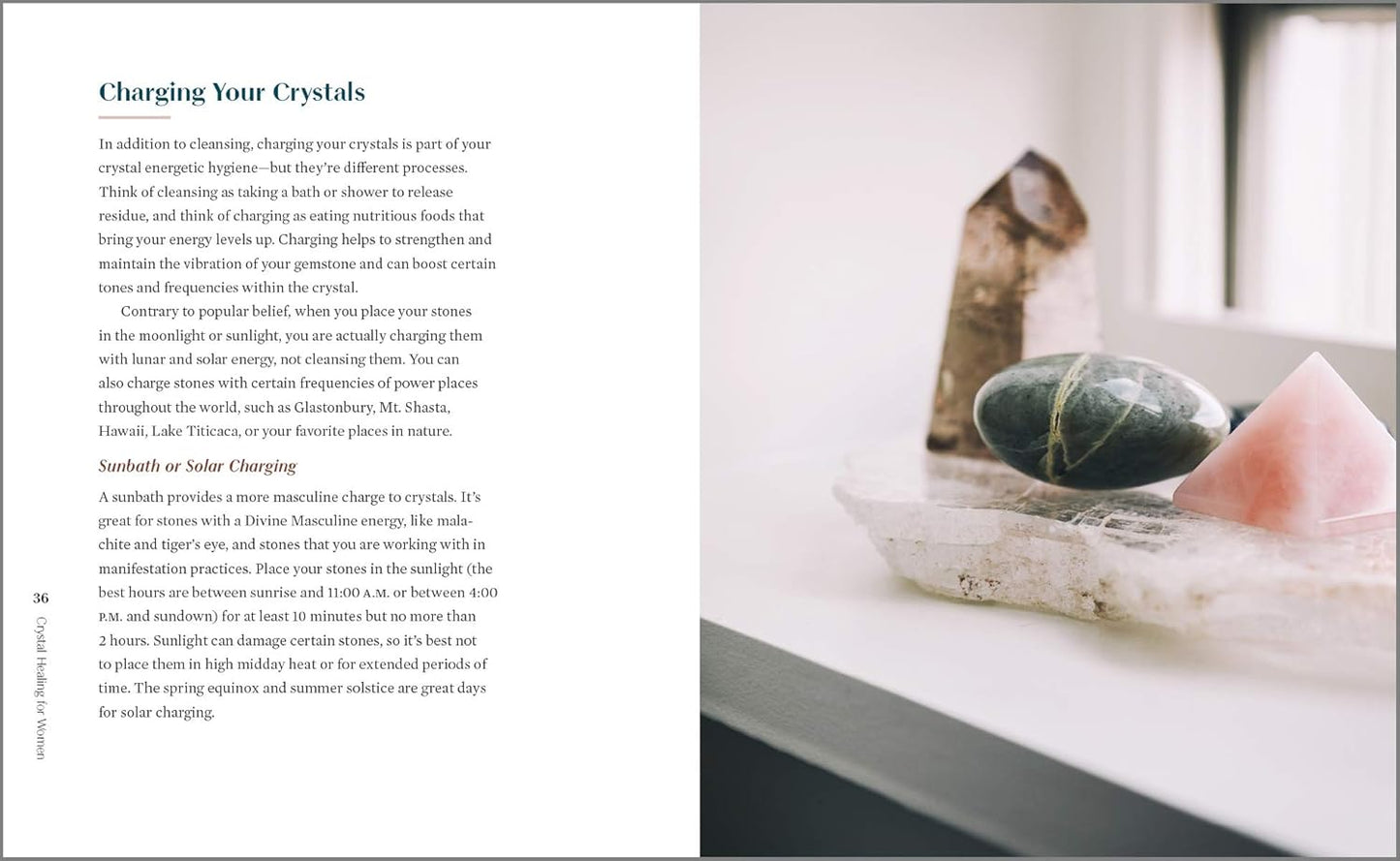 Crystal Healing for Women: A Modern Guide to the Power of Crystals for Renewed Energy, Strength, and Wellness (Hardcover)
