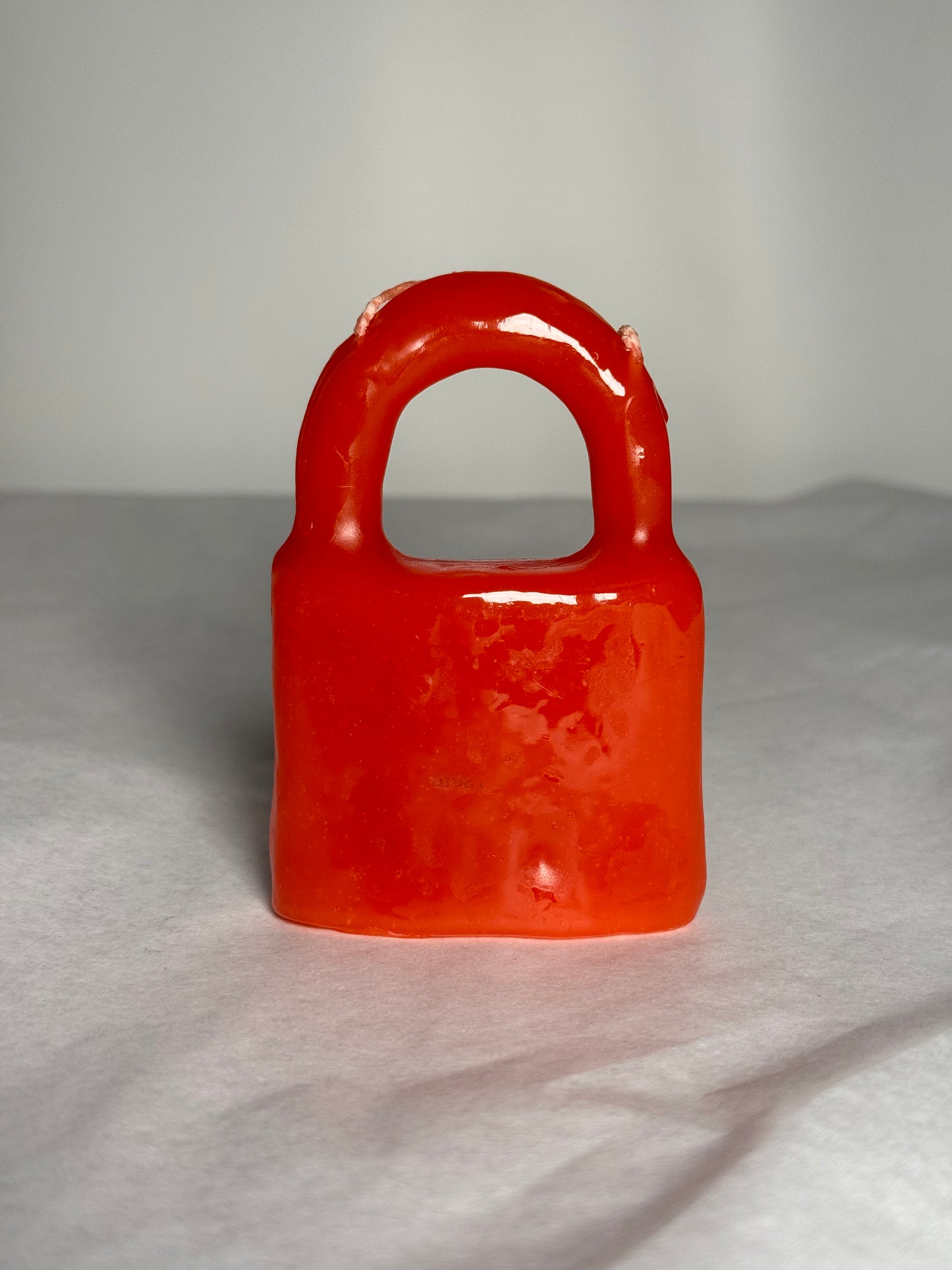 Red Lock Candle