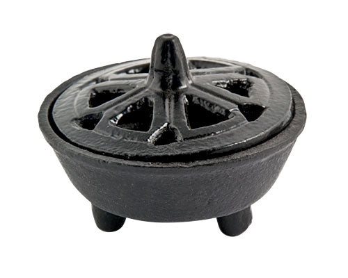 Cast Iron Cauldron with Lid
