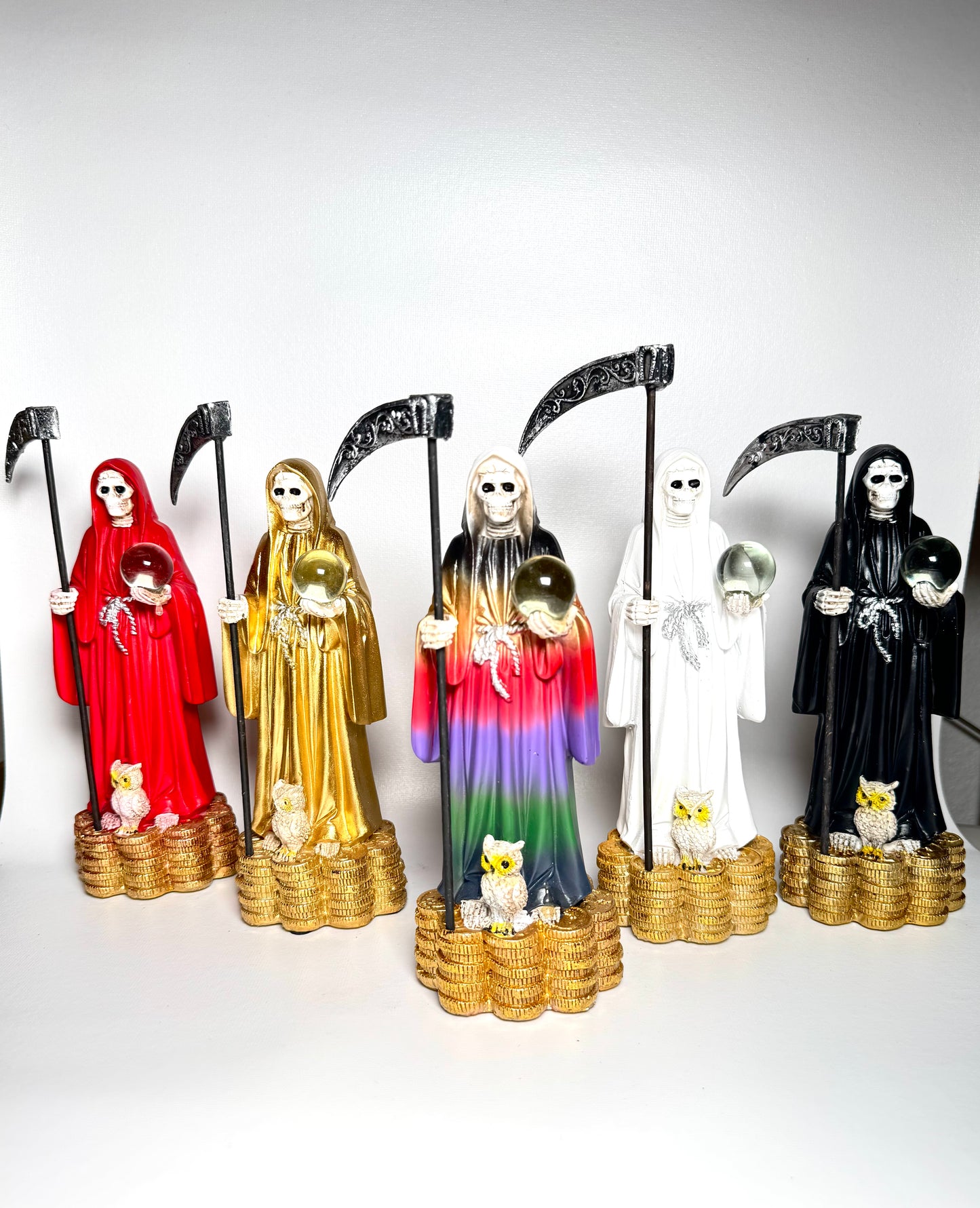 Santa Muerte 9 inch Statue