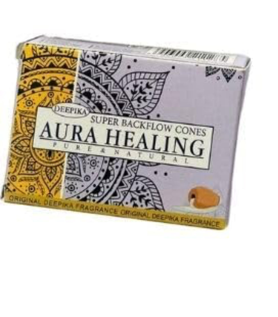 Aura Healing Deepika Backflow Cones 10 count