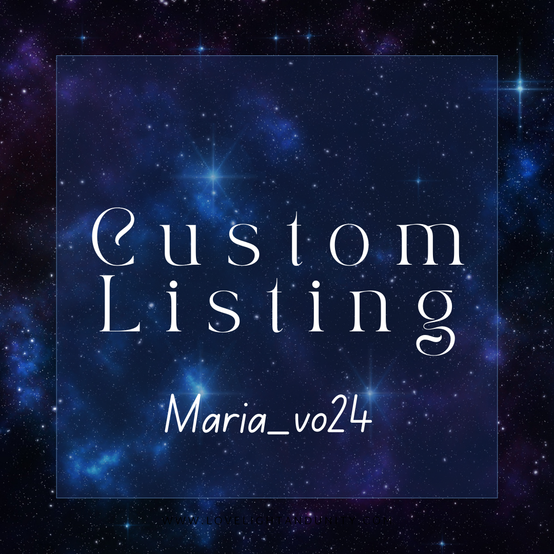 Custom Listing for Maria_vo24 8.11
