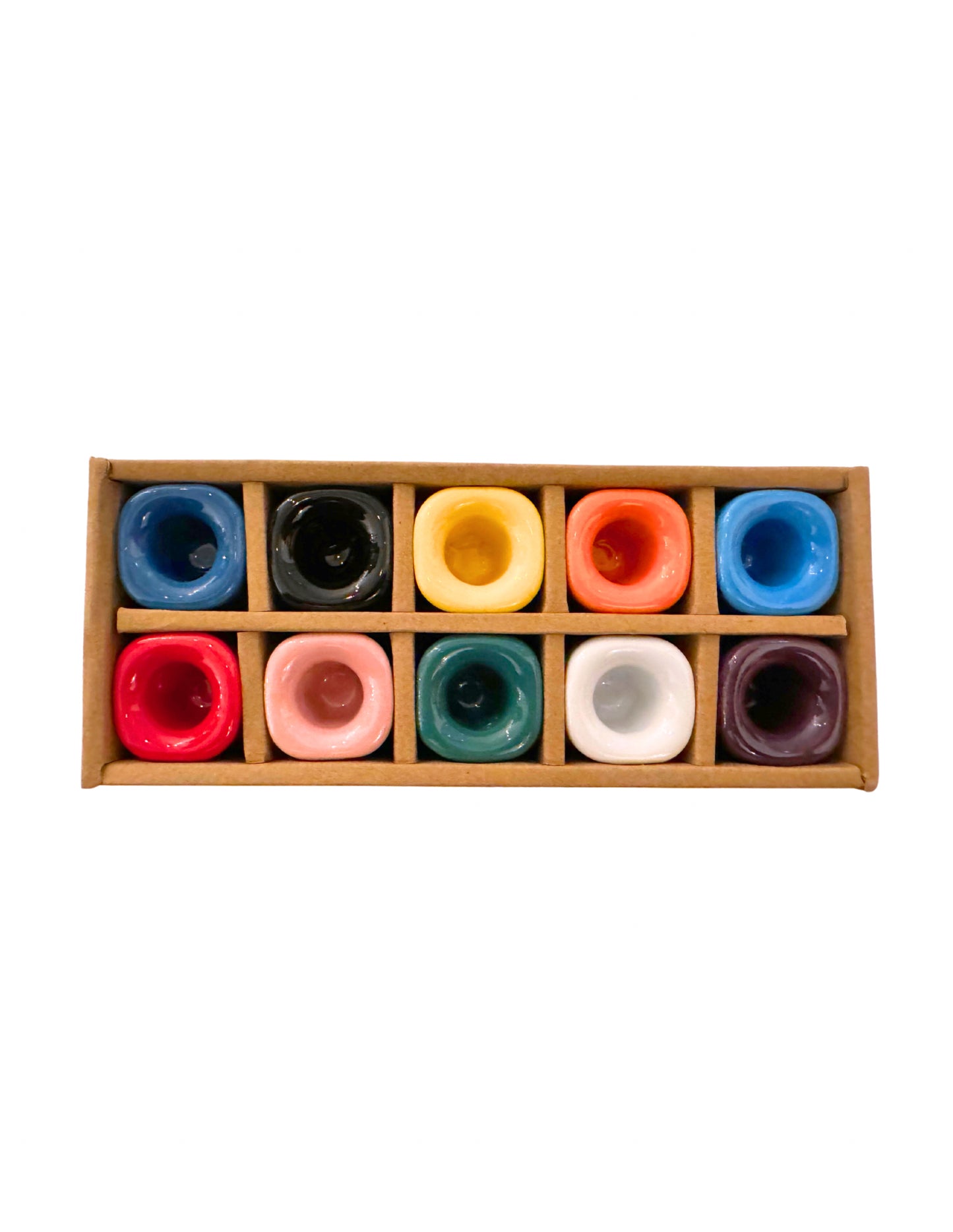 Multi-Colored Chime Candle Holders 10pk