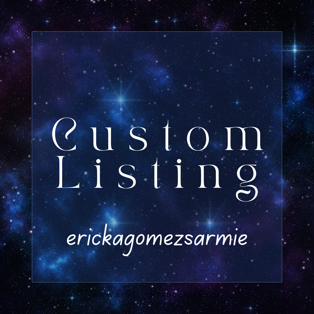 Custom Listing for erickagomezsarmie 11.10