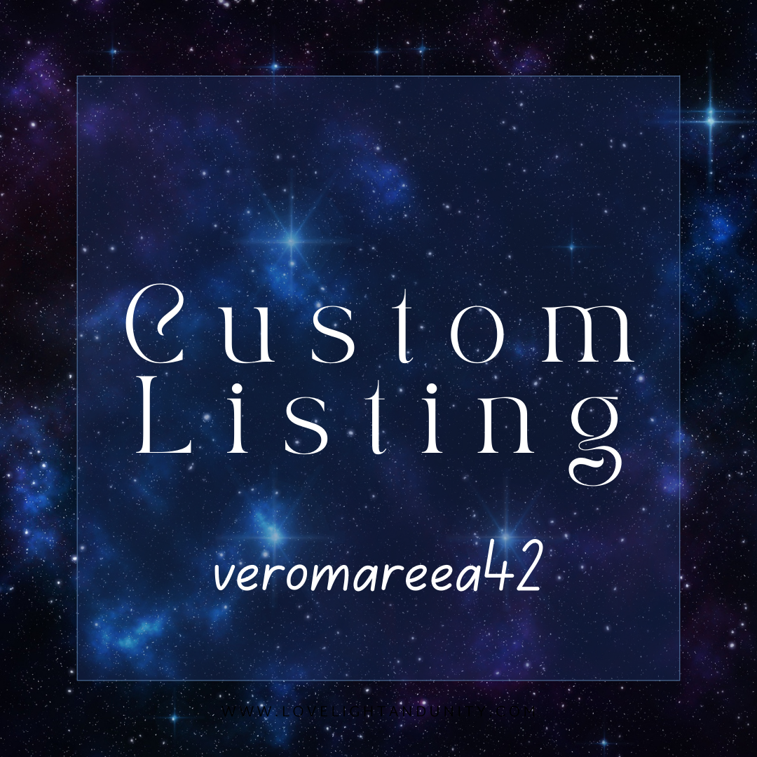 Custom Listing for veromareea42 11.19