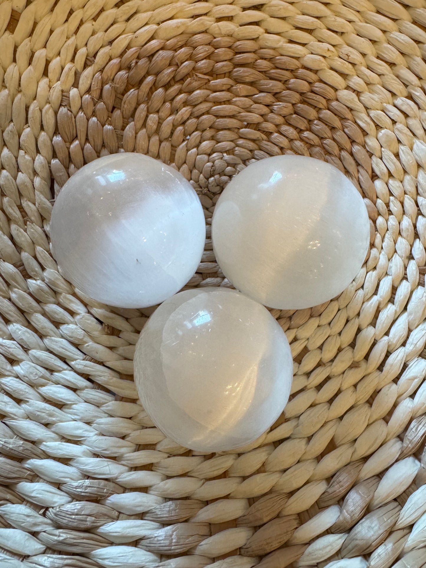 Selenite Spheres