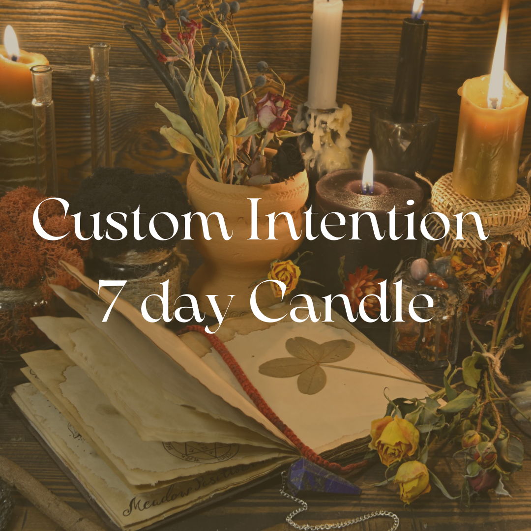 Custom Intention 7 Day Candle