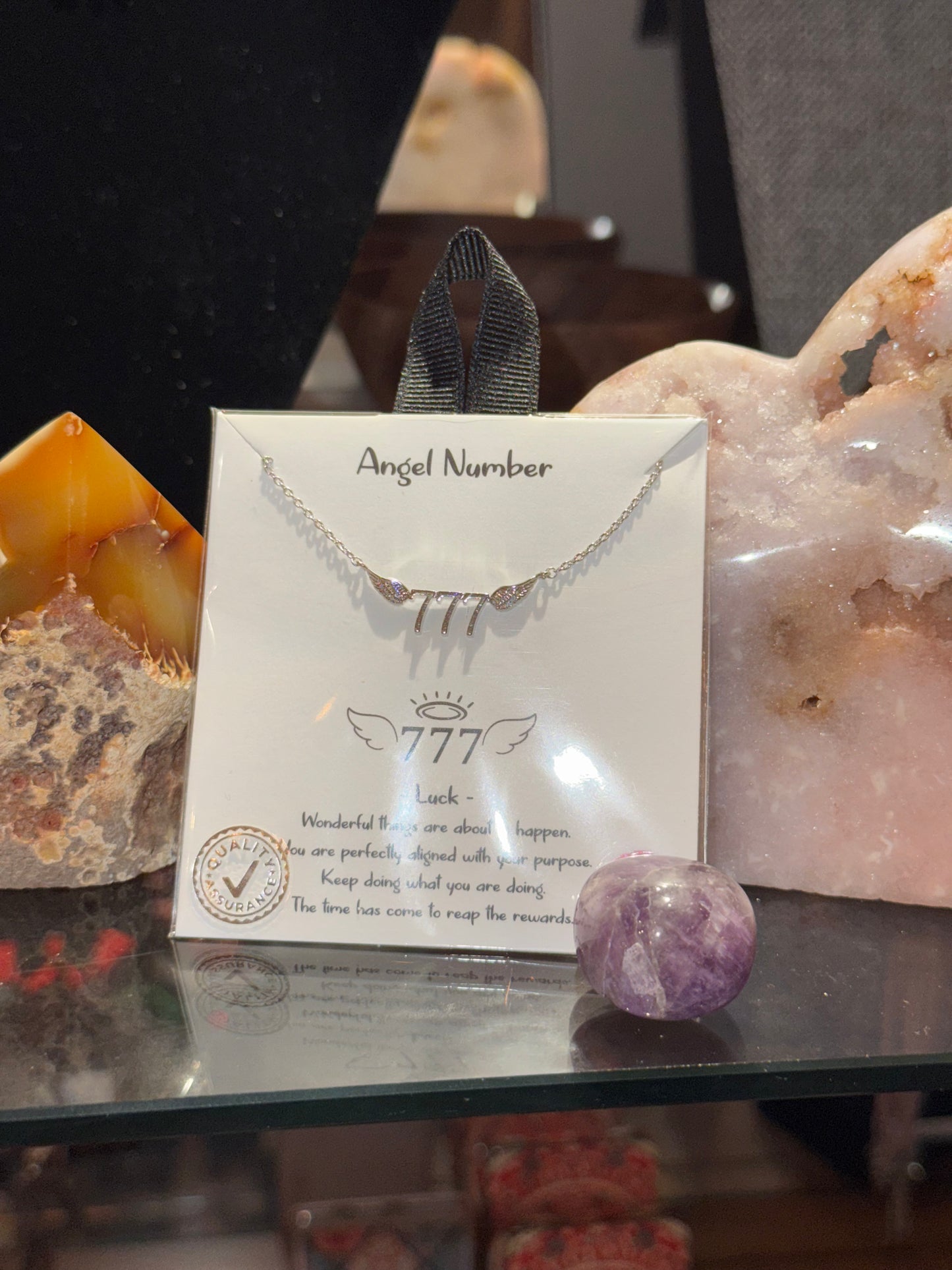 Angel Number 777 Necklace