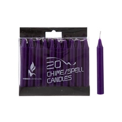Chime / Spell Chime Candle -Dark Purple