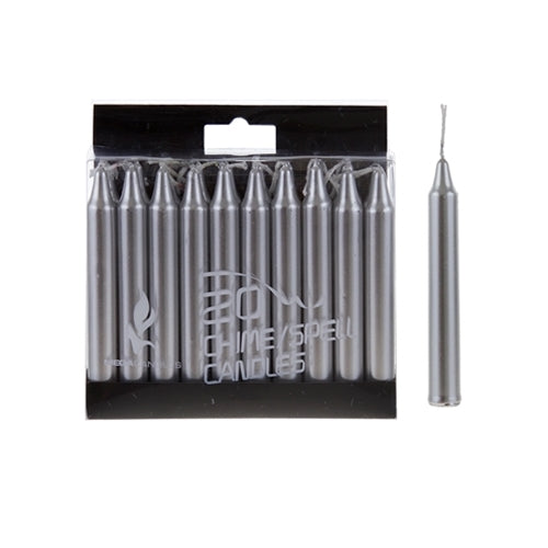 Chime / Spell Chime Candle -Silver