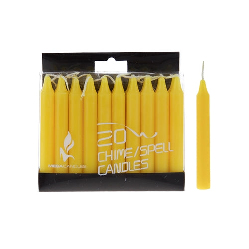 Chime / Spell Chime Candle - Yellow