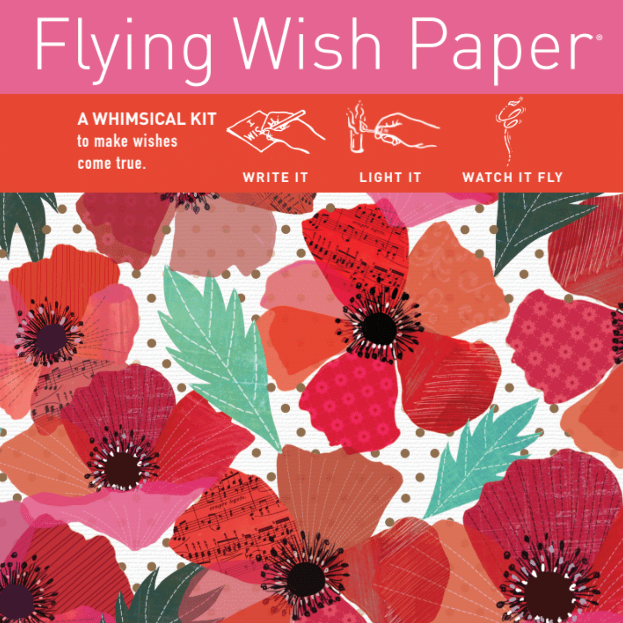 POPPIES / Mini kit with 15 Wishes + accessories (Christmas)