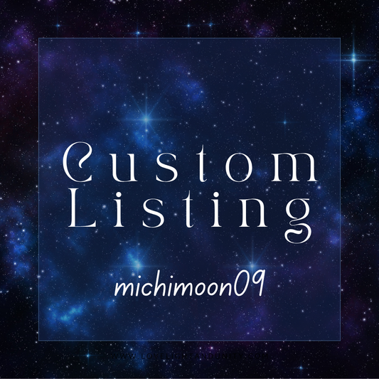 Custom Listing for Michimoon09 8.10