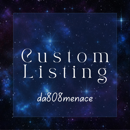 Custom Listing for da808menace 7.31.25