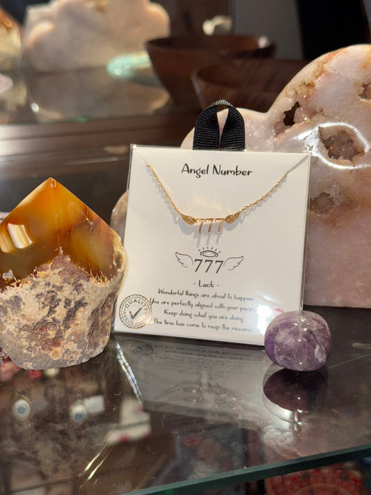 Angel Number 777 Necklace