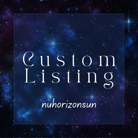 Custom Listing for nuhorizonsun 8.3.25