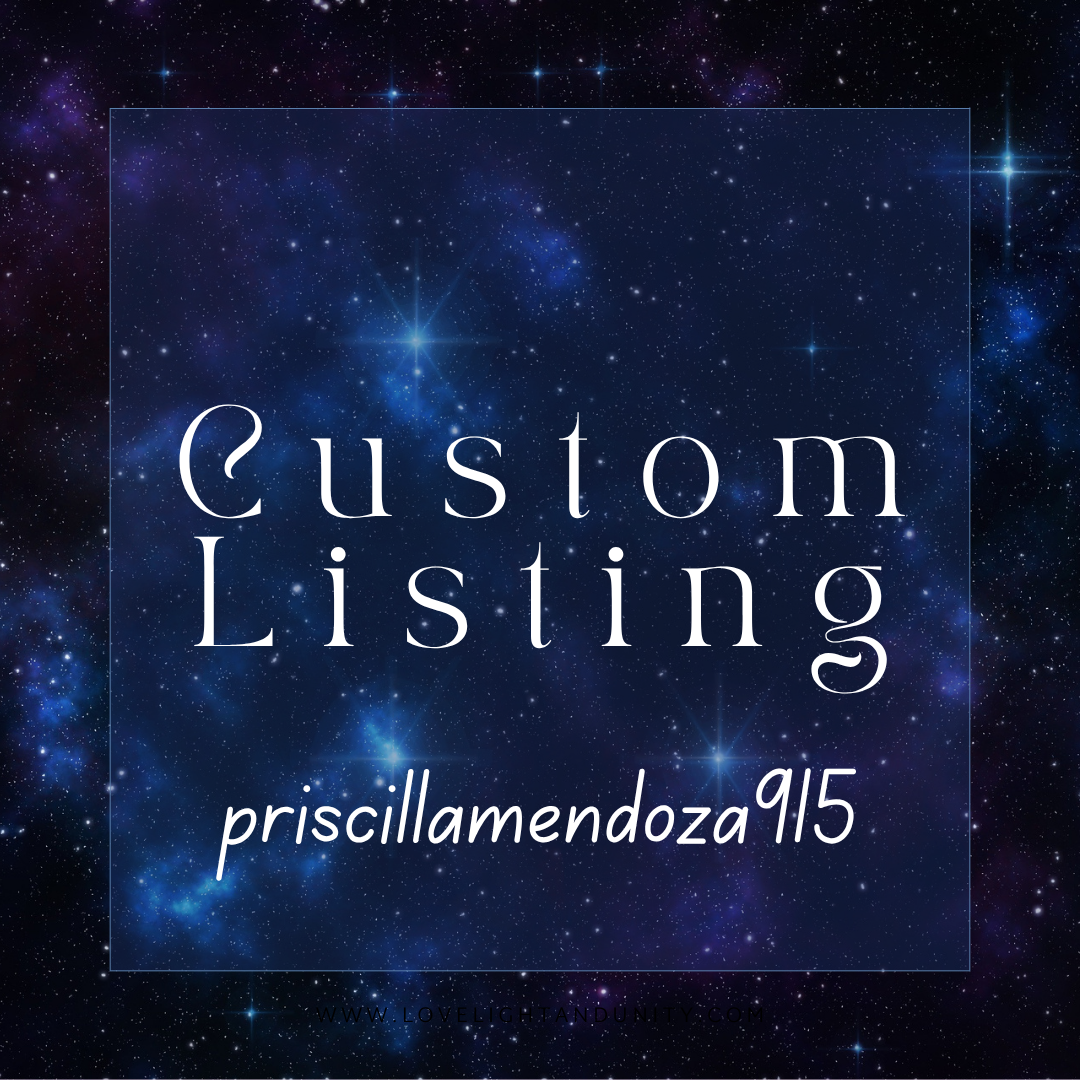 Custom listing for Pricsilla Mendoza 8.3