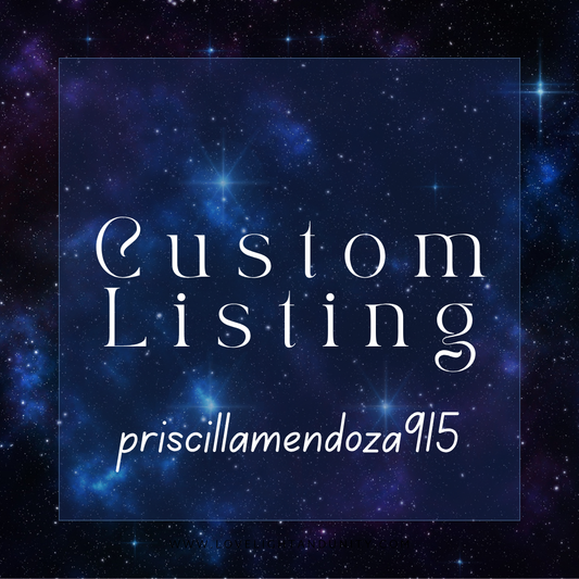 Custom listing for Pricsilla Mendoza 8.3