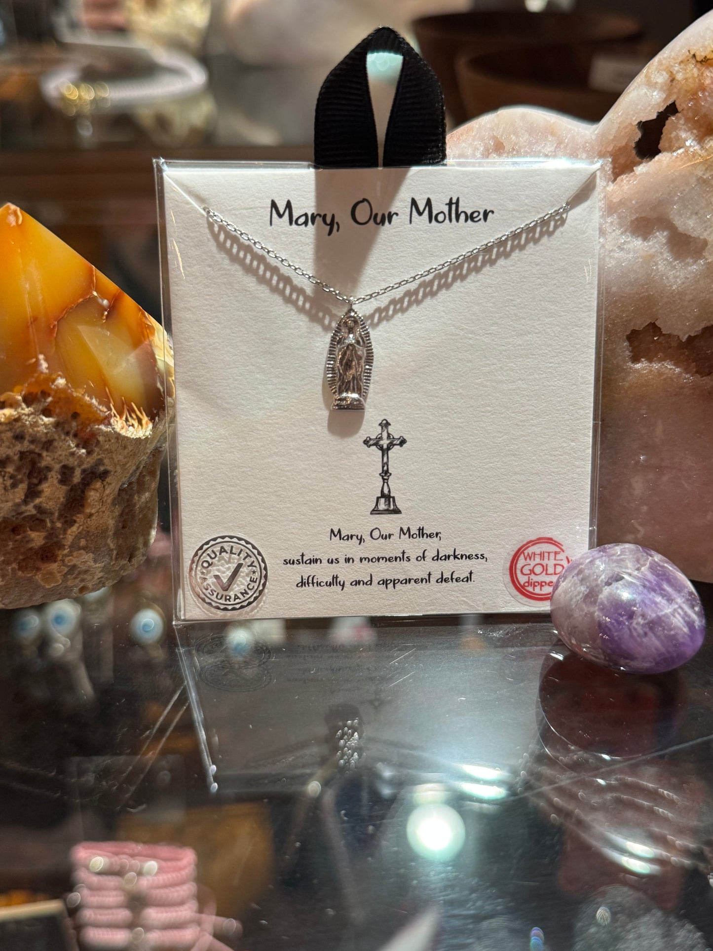 “Mary, Our Mother” Virgin De Guadalupe Necklace
