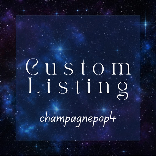 custom listing for  champagnepop4 6.29
