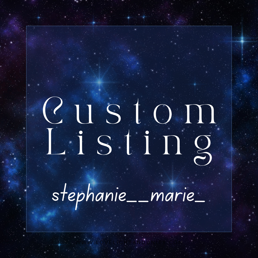 Custom listing for Stephanie 5.3