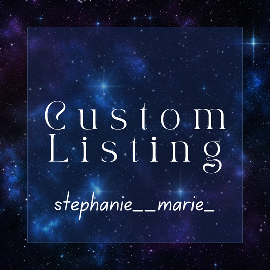 Custom listing for Stephanie 5.3