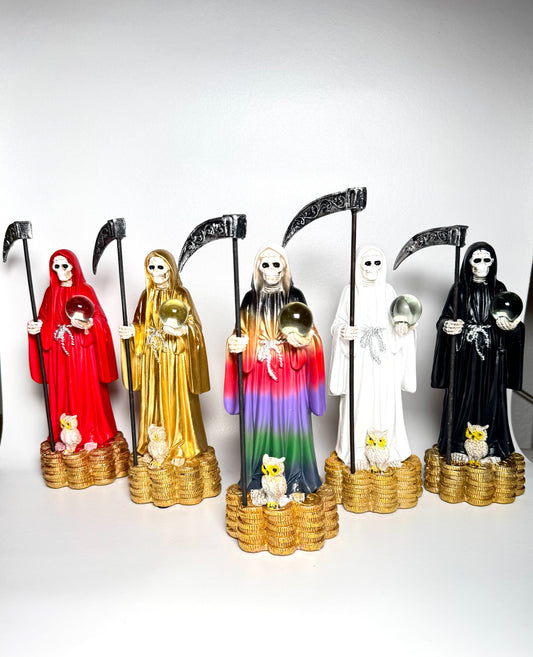 Santa Muerte 9 inch Statue