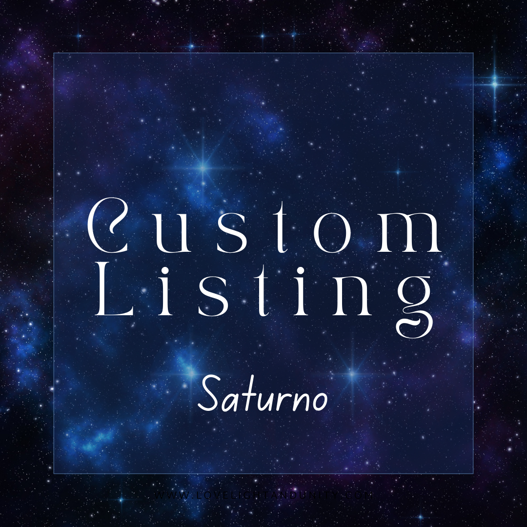Custom listing for Saturno 12.16