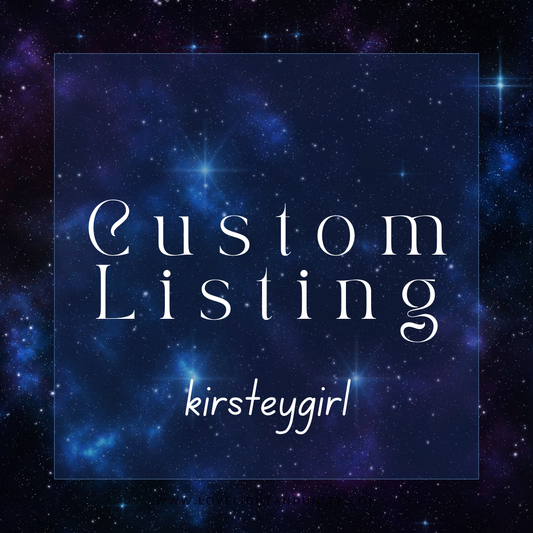 Custom Listing for kirsteygirl