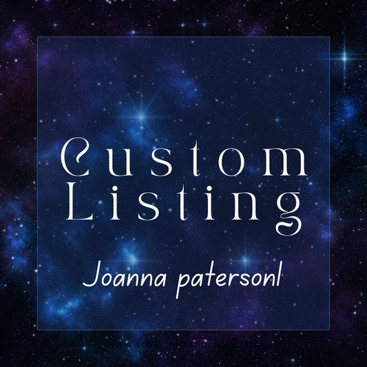 Custom listing for Joanna paterson1 2.12