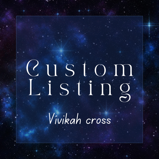 Custom listing for Vivikah cross 2.12