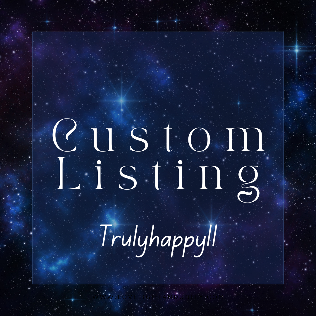 Custom Listing for Trulyhappy11 2.12