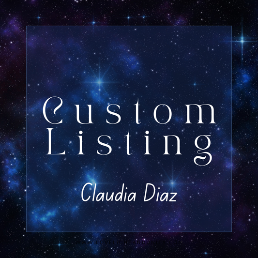 Custom listing for Claudia Diaz 2.18
