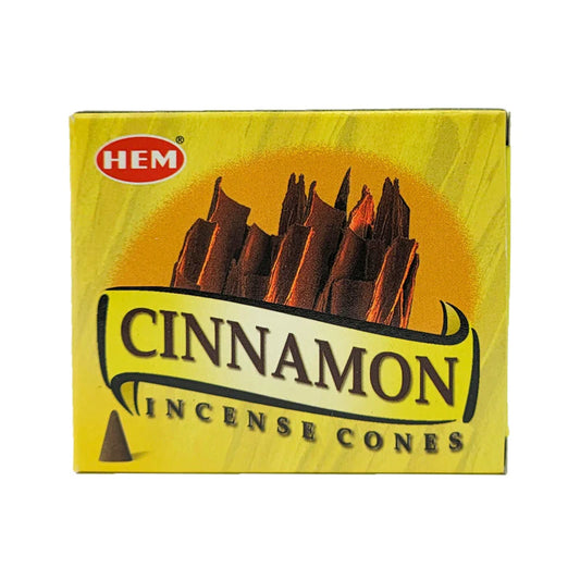 Cinnamon Hem Incense Cones 10 count