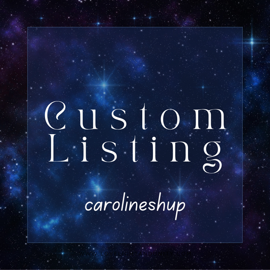 Custom Listing for Caroline