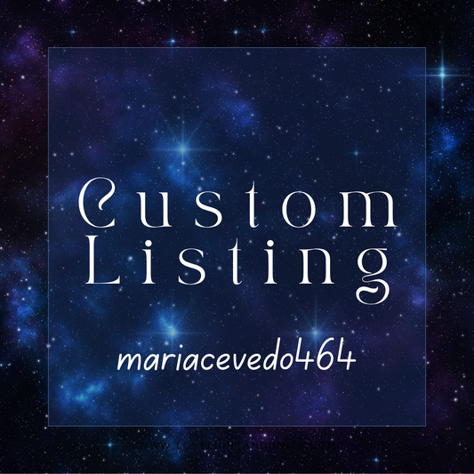 Custom Listing for Mari 8.11