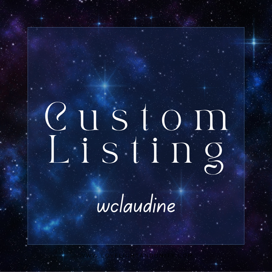 Custom Listing for wclaudine 7.3