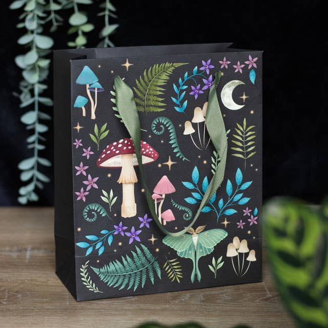 Medium Dark Forest Print Gift Bag