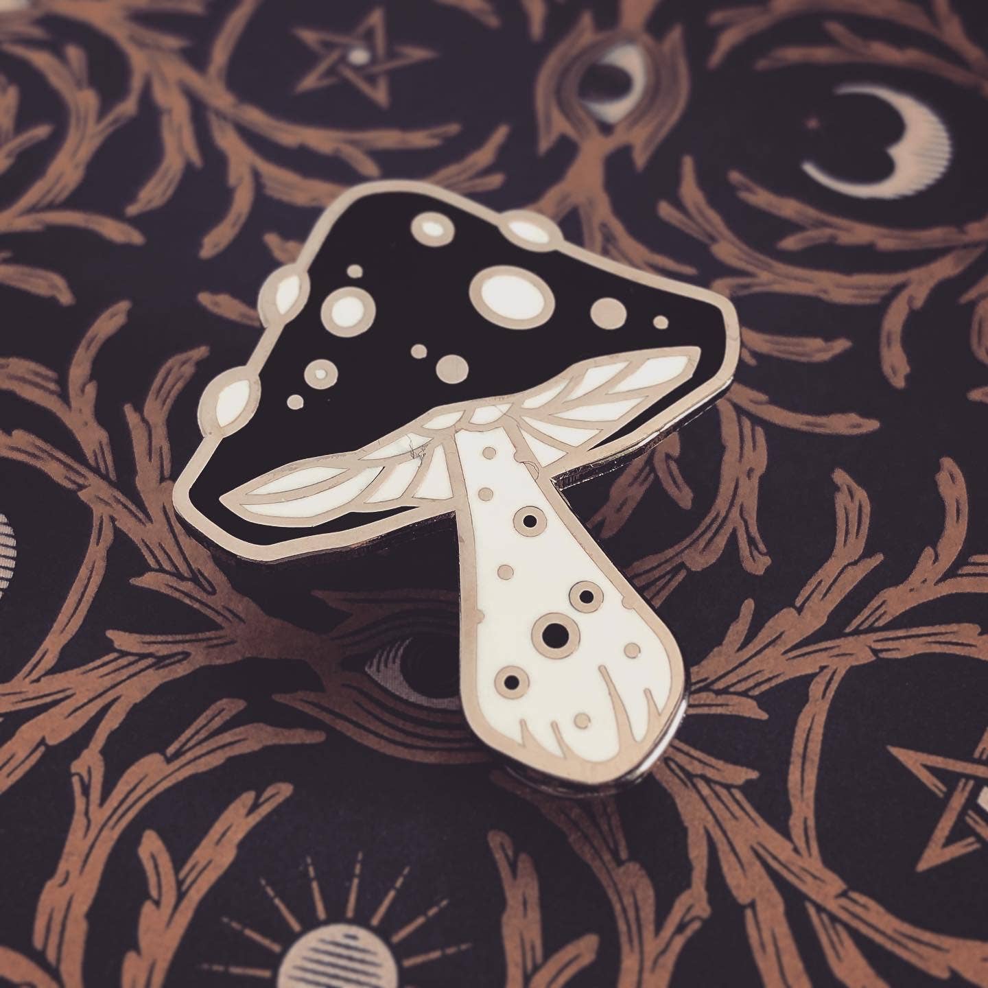 The Magical Mushroom - Enamel Pin